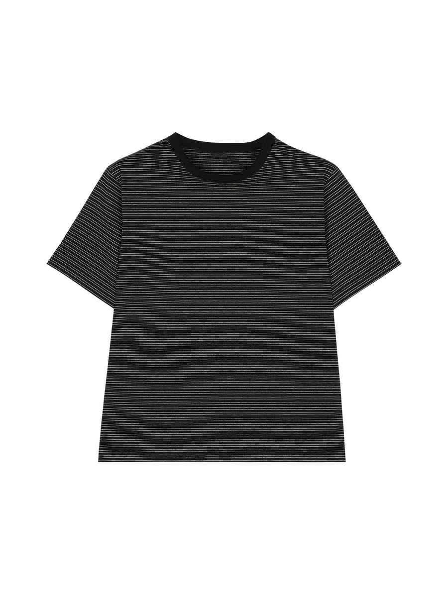 Japanese Heavyweight Jersey Striped Tee, view 7