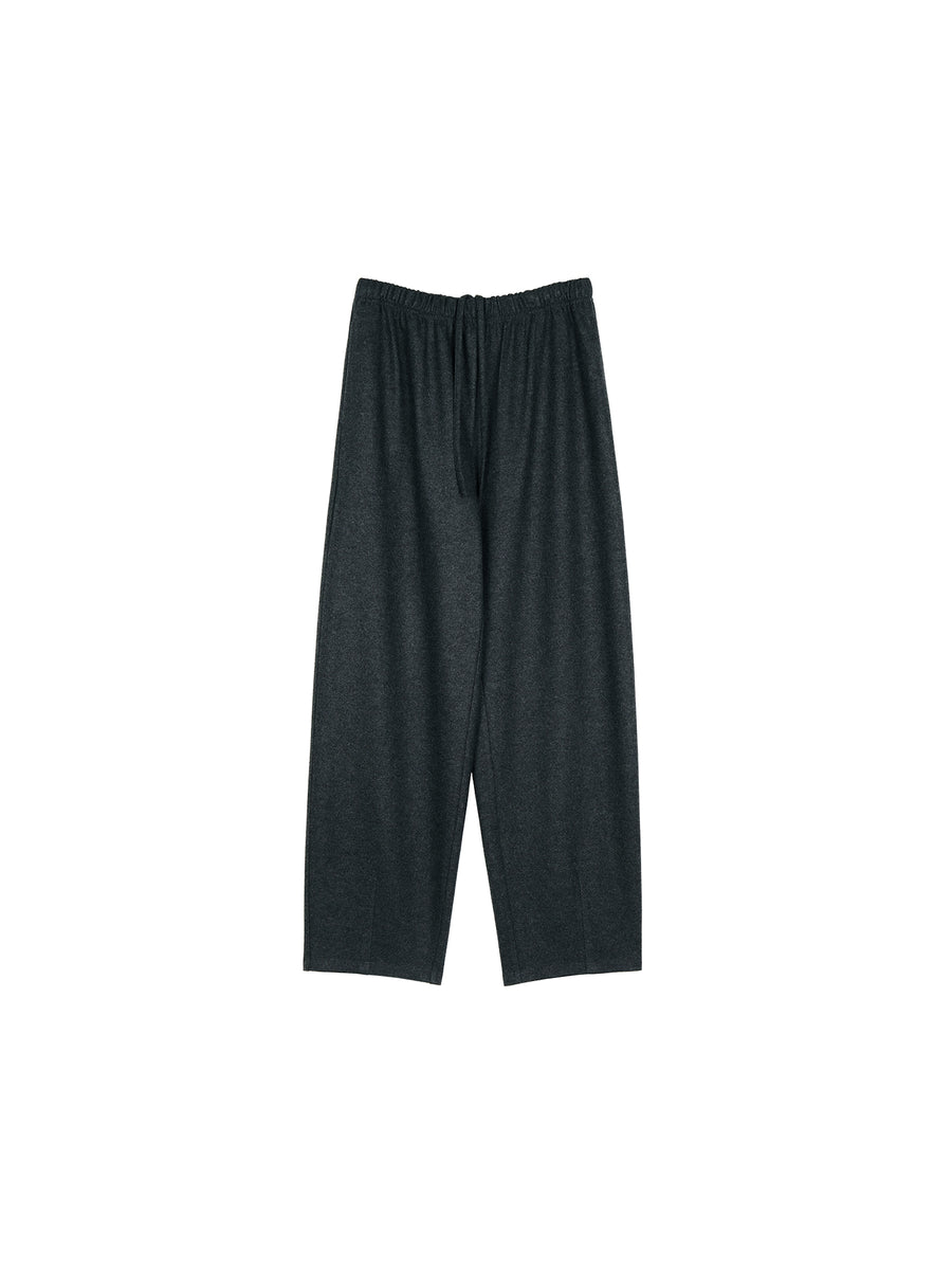 Superfine Merino Knit Drawstring Pants, view 10