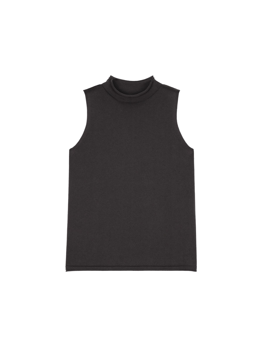 Long-Staple Cotton Knit Tank, view 9