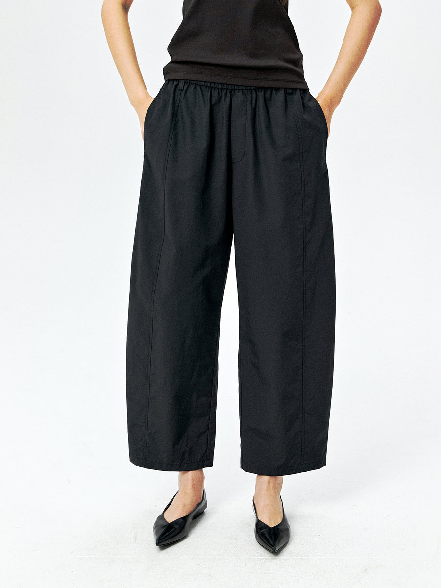 Silk Blend Cocoon Pants