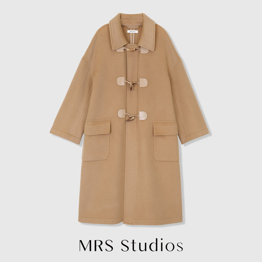 H-Line Wool Duffle Coat, view 4