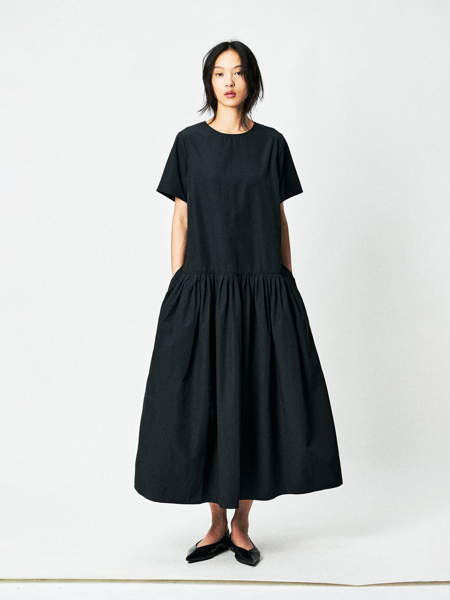 Japanese Silk Blend Taffeta Dress & Skirt, view 2