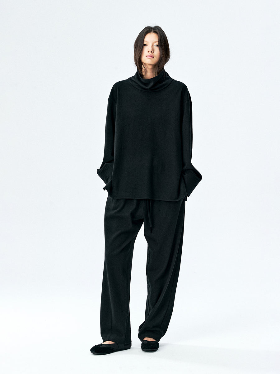 Superfine Merino Knit Pullover, Skirt & Pants, view 3