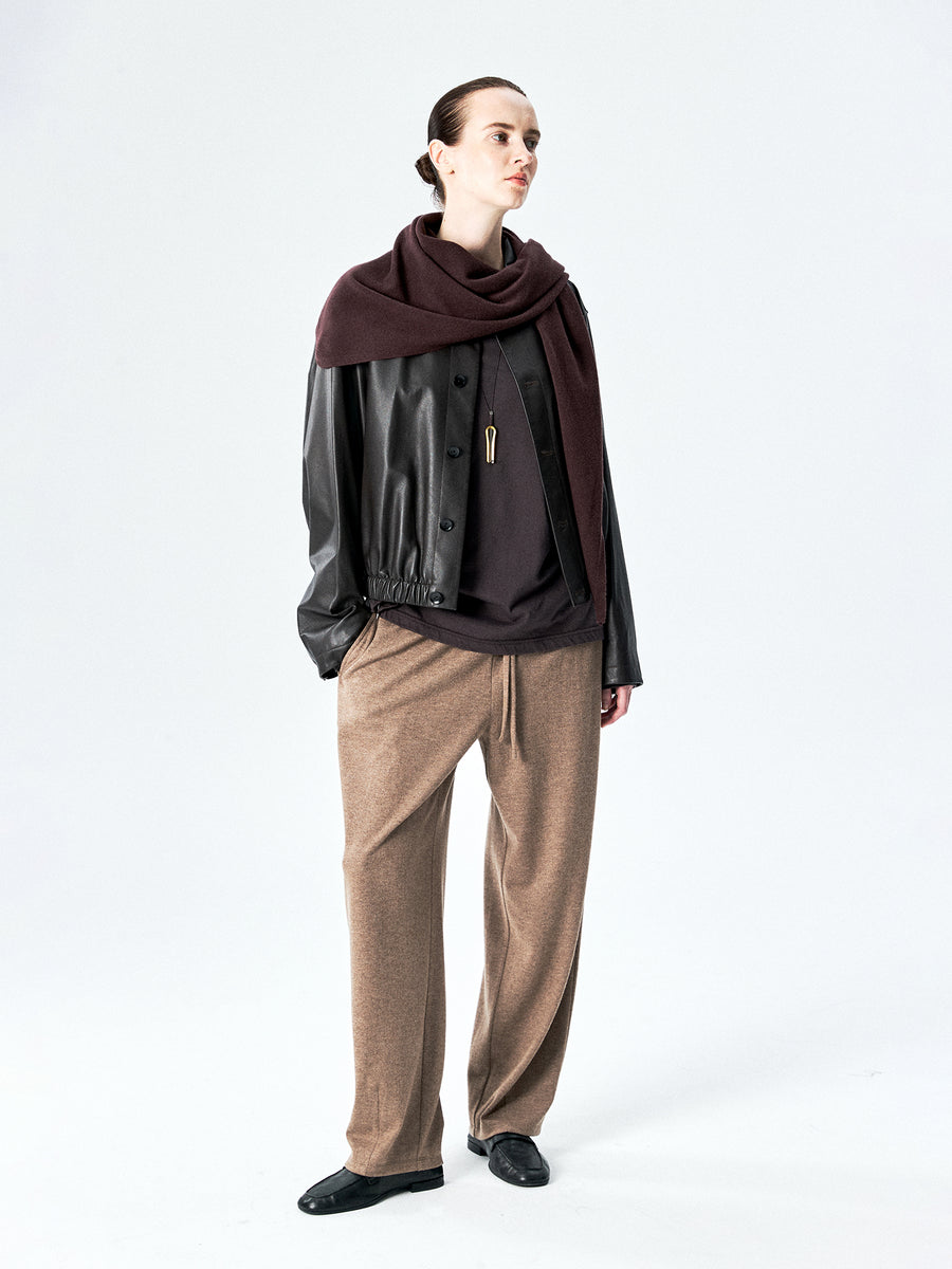 Superfine Merino Wool Triangle Scarf, view 6