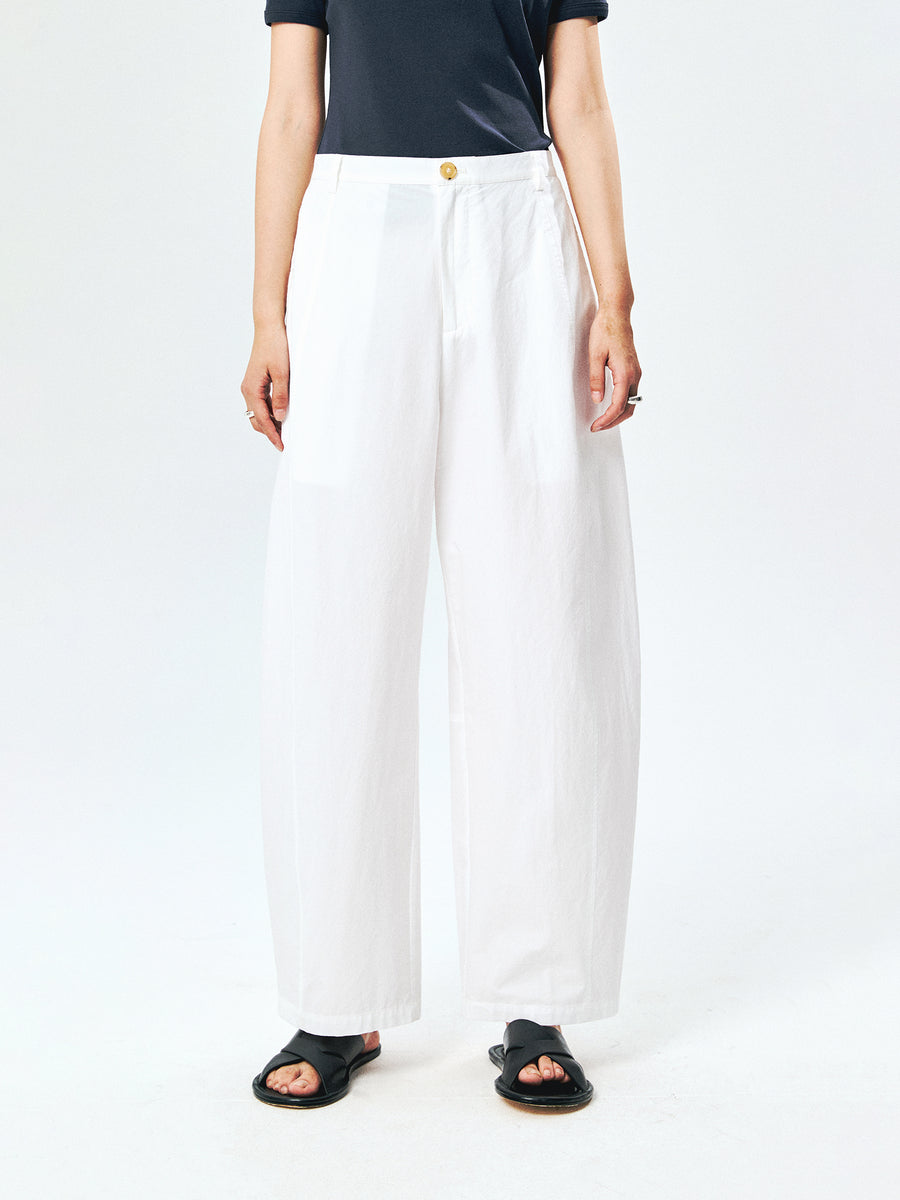 Pima Cotton Cocoon Trousers, view 3