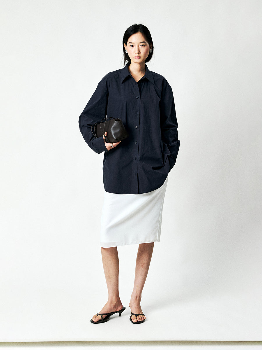 High-Density Cotton Oversized Shirt, view 10