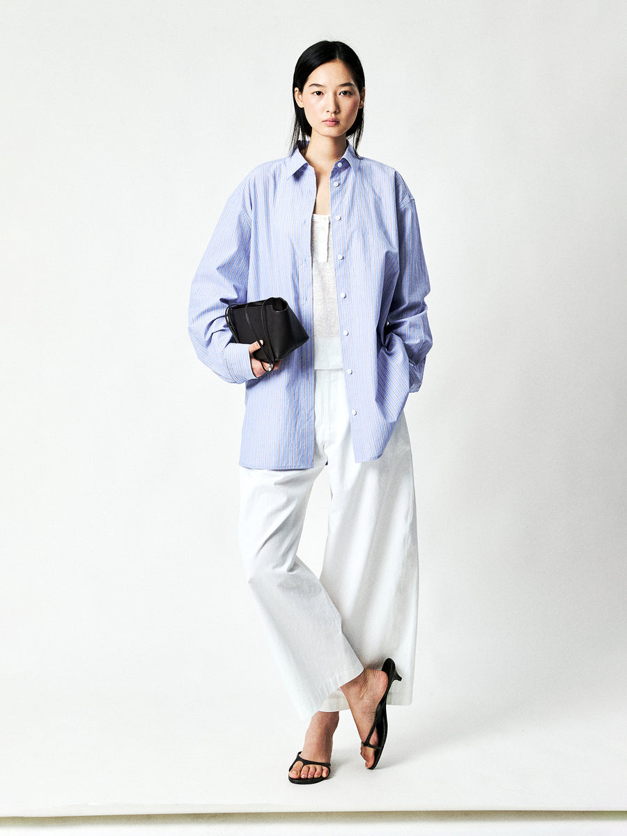 High-Density Cotton Oversized Shirt, view 11