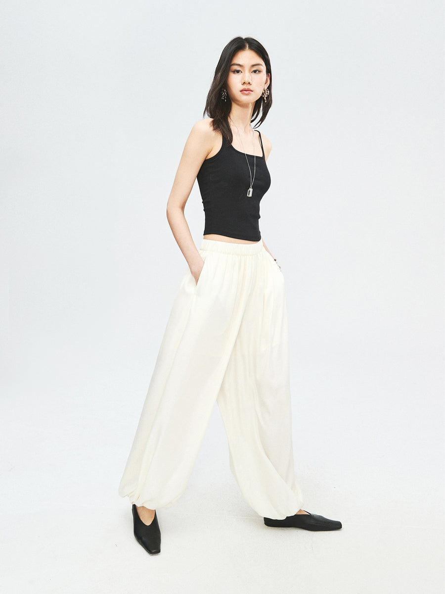 Modal Cotton Knit Camisole, view 9