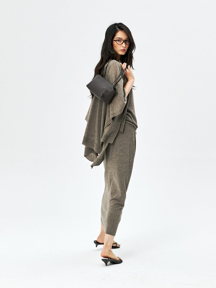 Linen Blend Camisole, Skirt & Shawl, view 9