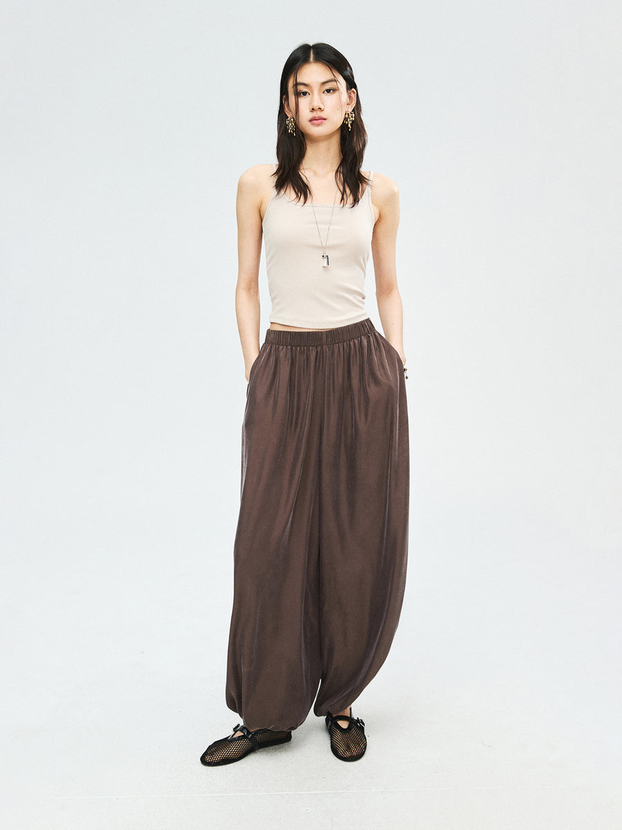 Modal Cotton Knit Camisole, view 8