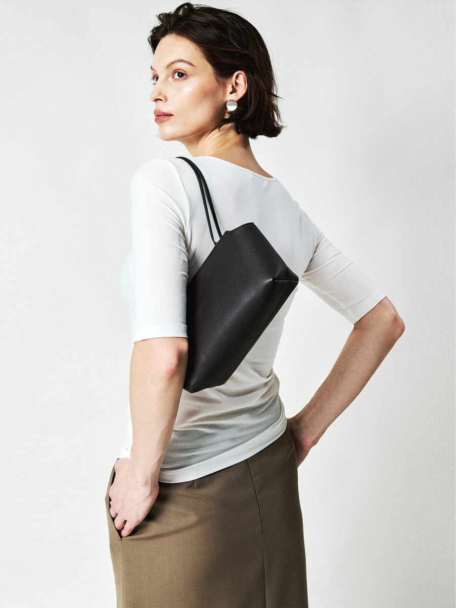 Grade-A Crossbred Lambskin Shoulder Bag, view 6