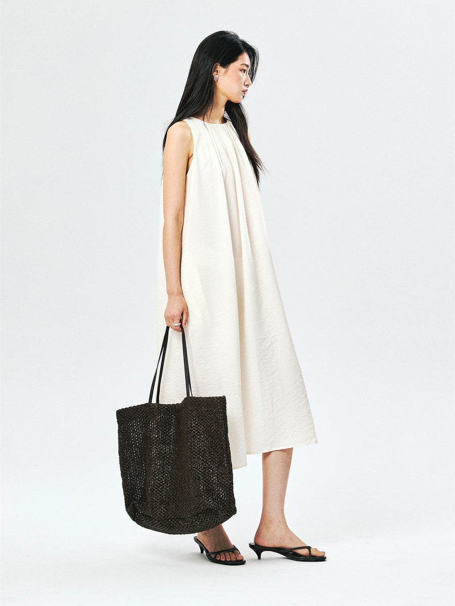 Sand-Washed Silk Cami & Dress Set, view 11