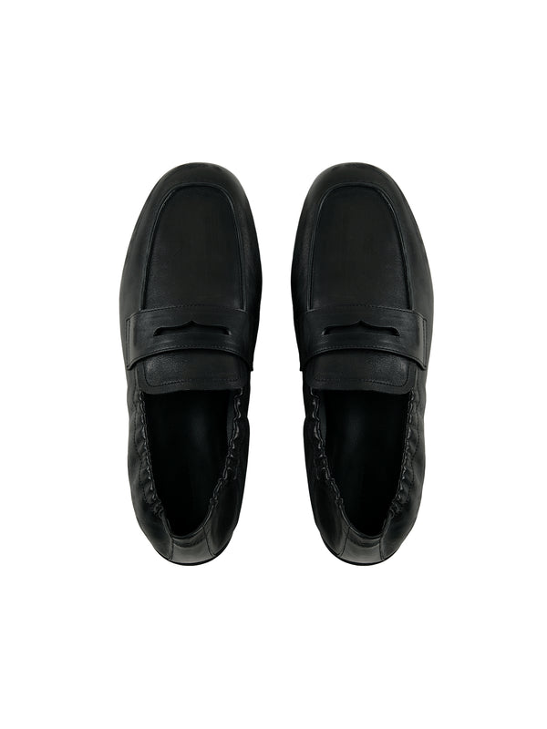 Italian Calfskin Loafers | Hand-Burnished Vintage Finish | Leather Lined | Women Shoes | MRS Studios