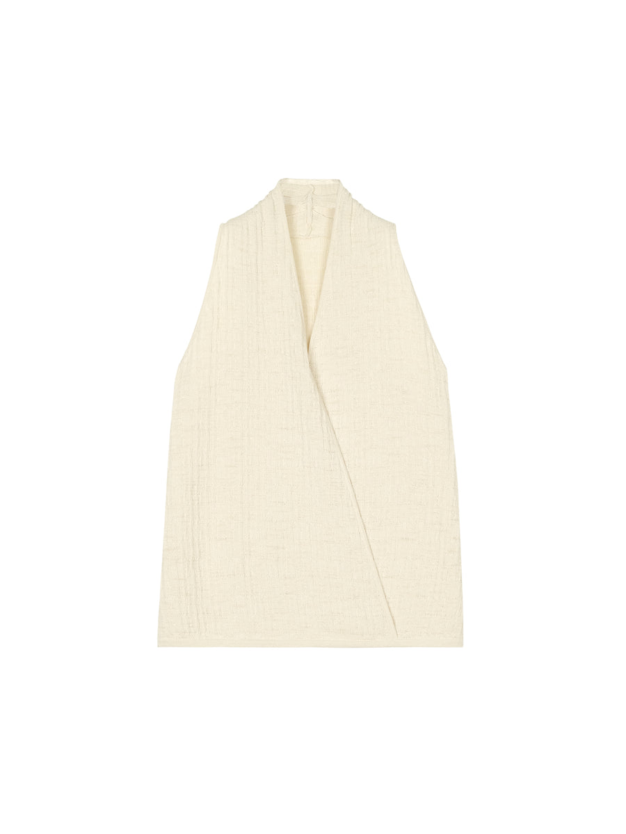 Linen Blend Knit Tank, view 8