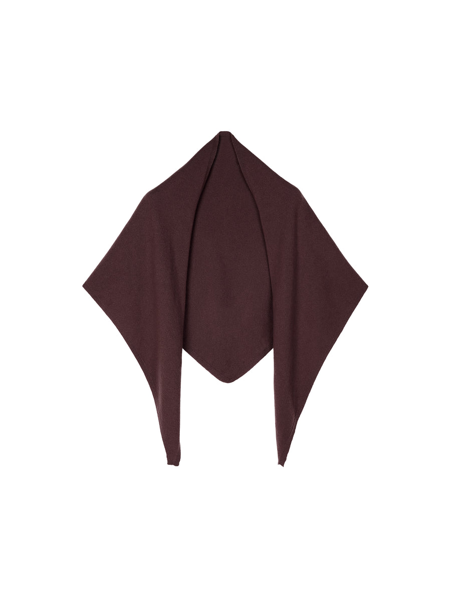 Superfine Merino Wool Triangle Scarf, view 8