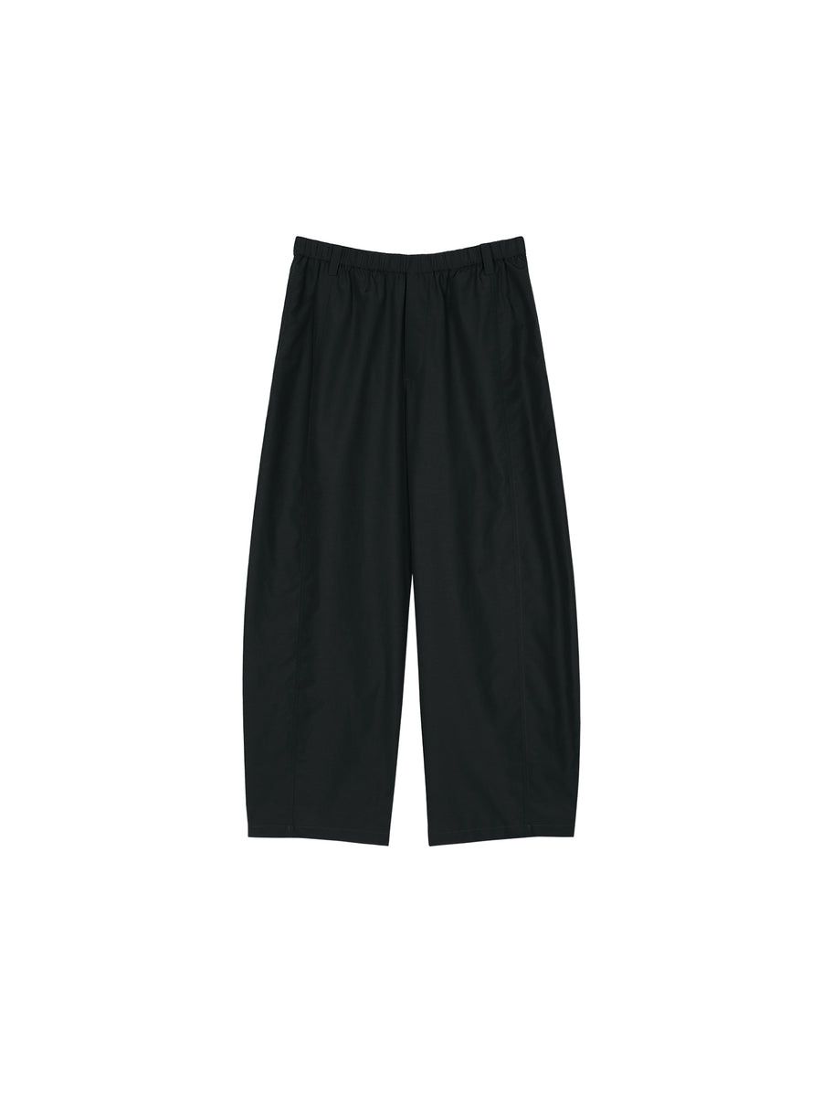 Silk Blend Cocoon Pants, view 8