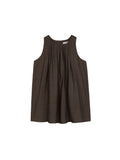 Sand-Washed Silk Cami & Dress Set | 3D Pleated Neckline | Shell-Button Back | Women Set | MRS Studios