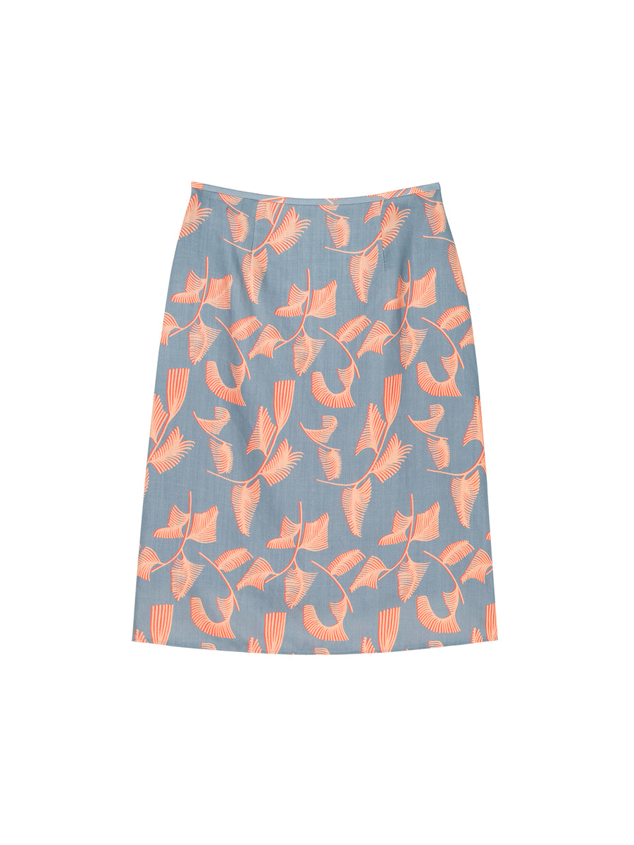 Lyocell Linen Mini & Midi Skirts, view 8