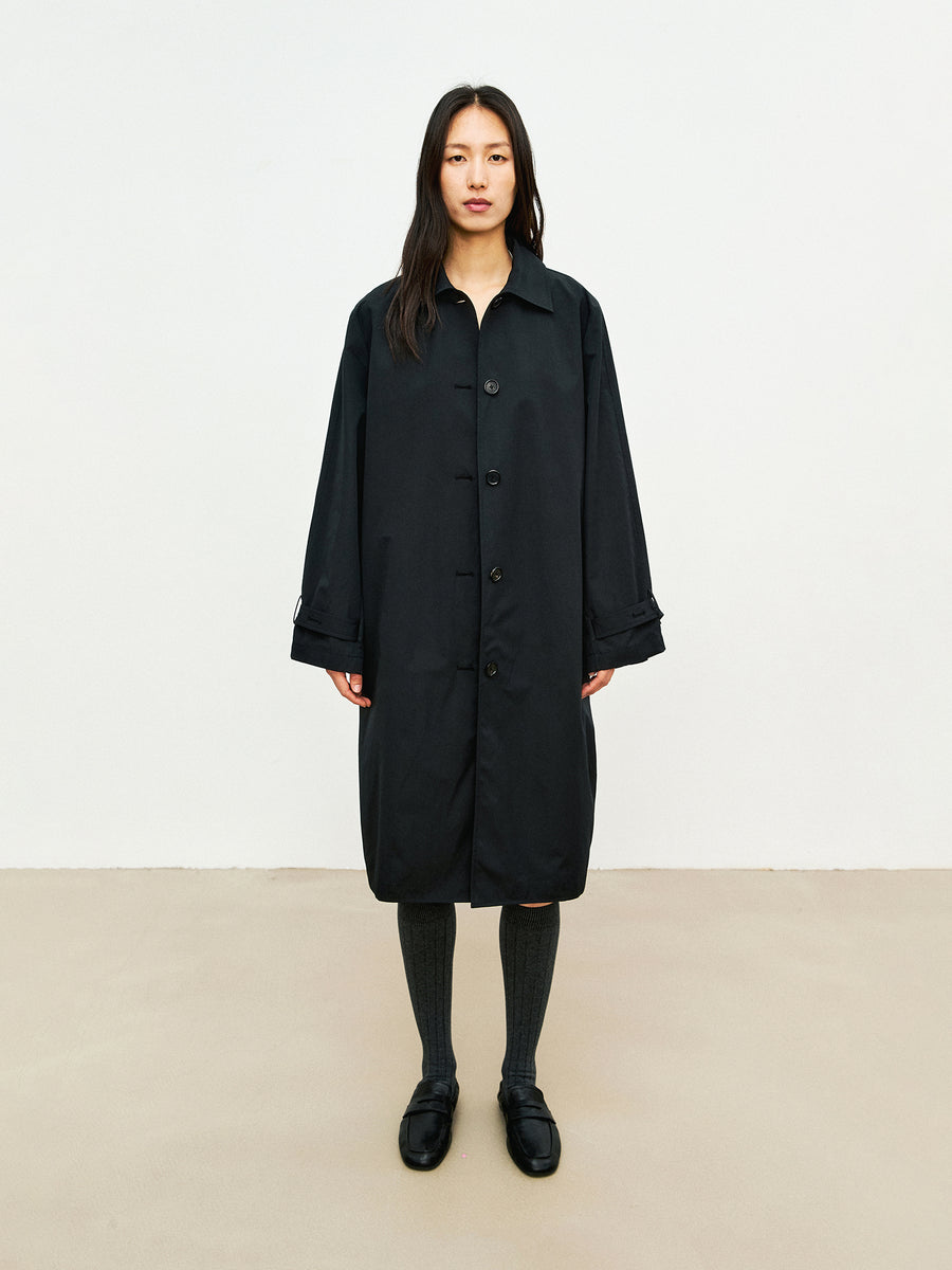 Lightweight Cotton Blend Trench Coat | Belted Waist | Water-Resistant Spring Layer | Women Coat | MRS Studios