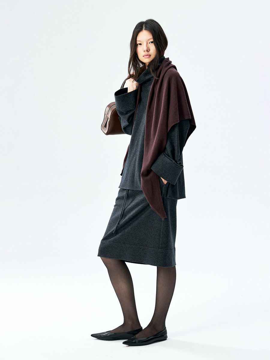 Superfine Merino Knit Pullover, Skirt & Pants