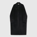 Italian Alpaca Wool Coat | Clara Oversized Single Breasted Design | Long & Mid-Length | MRS Studios