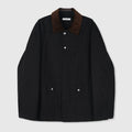 Cotton Corduroy Collar Jacket | Workwear Frank Jacket | Retro Style | Unisex Casual Outerwear | MRS Studios