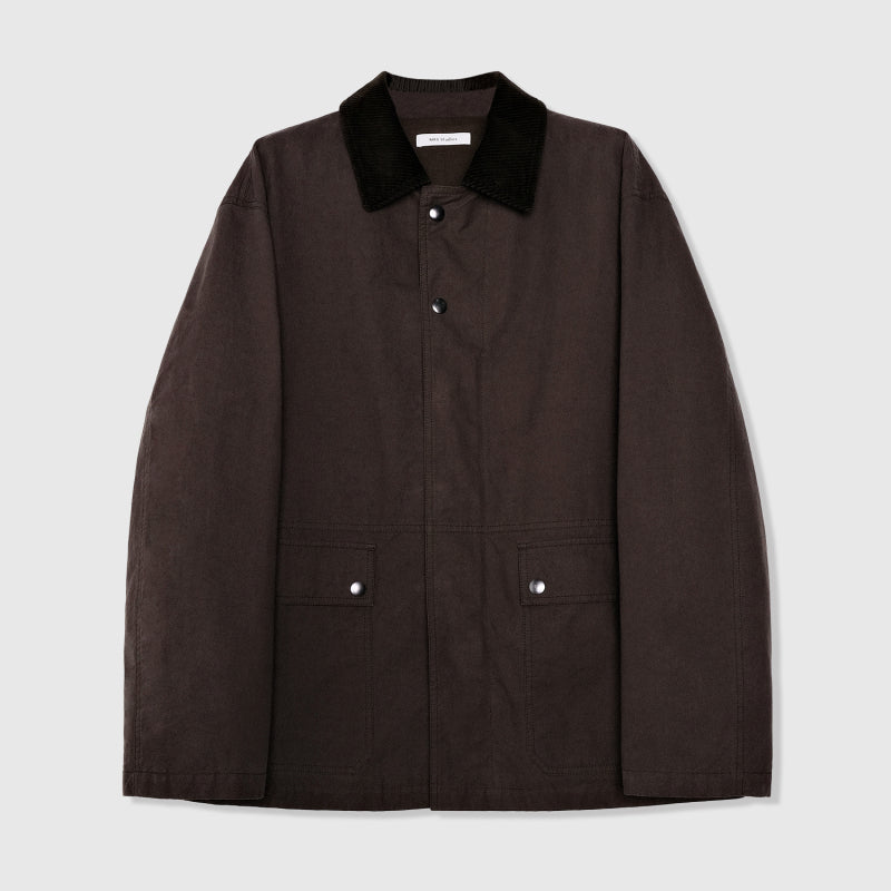 Cotton Corduroy Collar Jacket | Workwear Frank Jacket | Retro Style | Unisex Casual Outerwear | MRS Studios