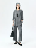 Soft Viscose-Blend Tee, Pant & Skirt Set | Cool-Touch Fluid Drape | Mix-and-Match | Women Set | MRS Studios