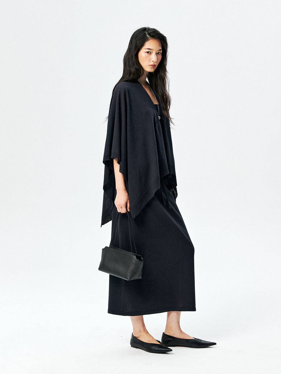 Linen Blend Camisole, Skirt & Shawl, view 3