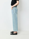 Freecross Four-Way Stretch Slim Jeans | Patented Comfort Denim | Cropped 9/10 Raw Hem | Women Jeans | MRS Studios