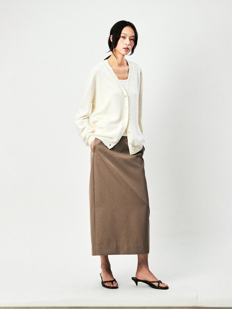Brushed Cotton Knit Tee, Long Sleeve Tee & Cardigan, view 4