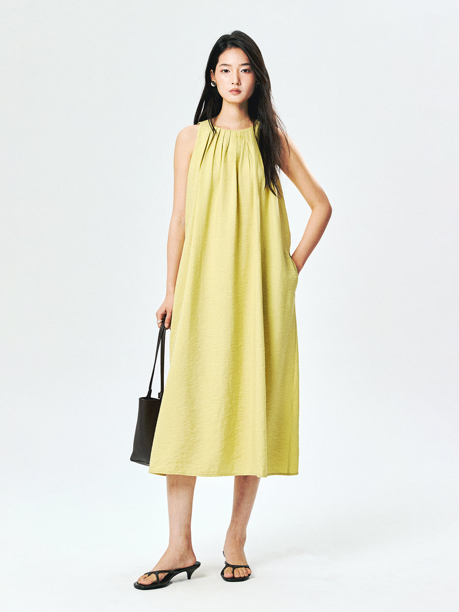 Sand-Washed Silk Cami & Dress Set, view 9