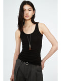 Lyocell Mulberry Silk Tank Top | Multi-Colour Layering Essential | Sleeveless Base Layer | Women Top | MRS Studios