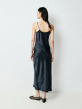 Japanese Acetate Camisole and Fishtail Skirt Set | Pleated Satin Finish | Bias-Cut Drape | Women Set | MRS Studios