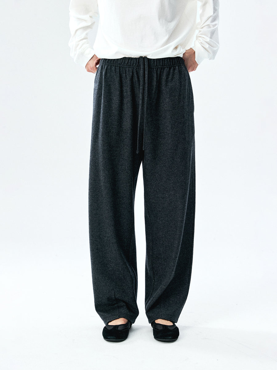 Superfine Merino Knit Drawstring Pants