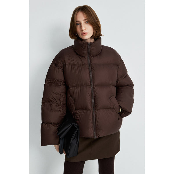 90% White Goose Down Jacket | High-Density Anti-Feather Fabric | Women Light Weight Coat | MRS Studios