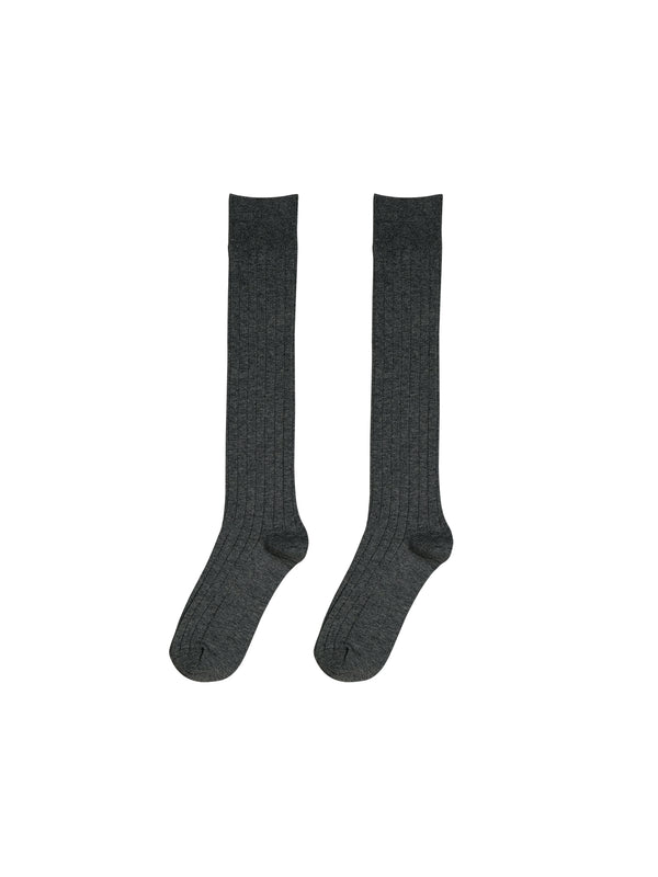 Xinjiang Long-Staple Cotton Ribbed Mid-Calf Socks | Slouchy Knit Design | Everyday Essentials | Women Socks | MRS Studios