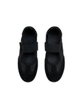 Suede Leather Mary Jane Flats | Adjustable Velcro Strap | Ballet Sneaker Silhouette | Women Shoes | MRS Studios
