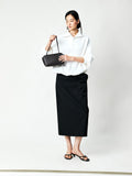 Grade-A Crossbred Lambskin Shoulder Bag | 35cm Underarm Strap | Brass Hardware | Women Bag | MRS Studios