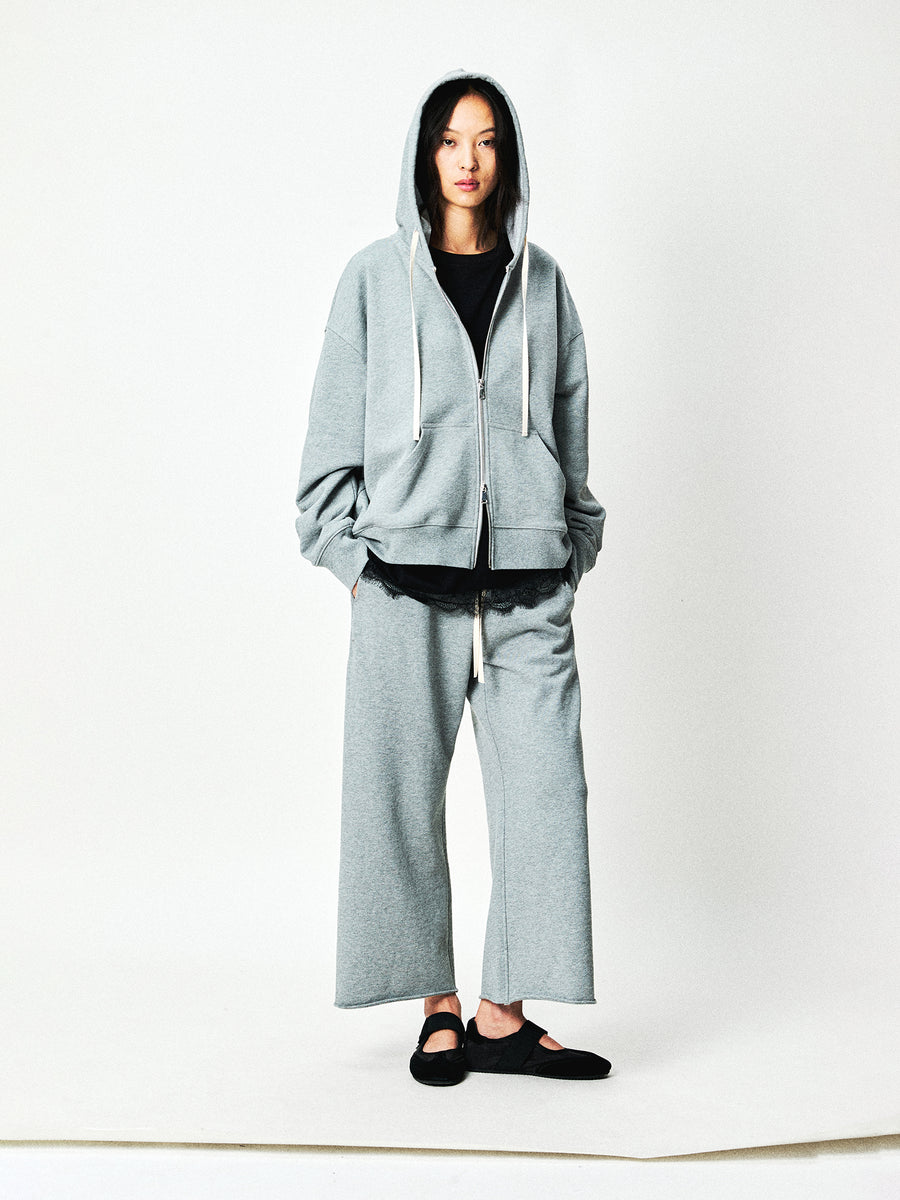 Long-Staple Cotton Loopback Hoodie, Sweatshirt & Sweatpants, view 5