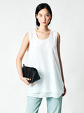 Fine Merino Wool Vest & Pencil Skirt Set | Double-Layer Hem | Back Vent | Women Set | MRS Studios