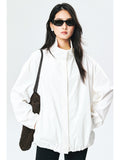 Paper-Touch Nylon Jacket | Crinkle Texture | Water-Repellent | Women Jacket | MRS Studios