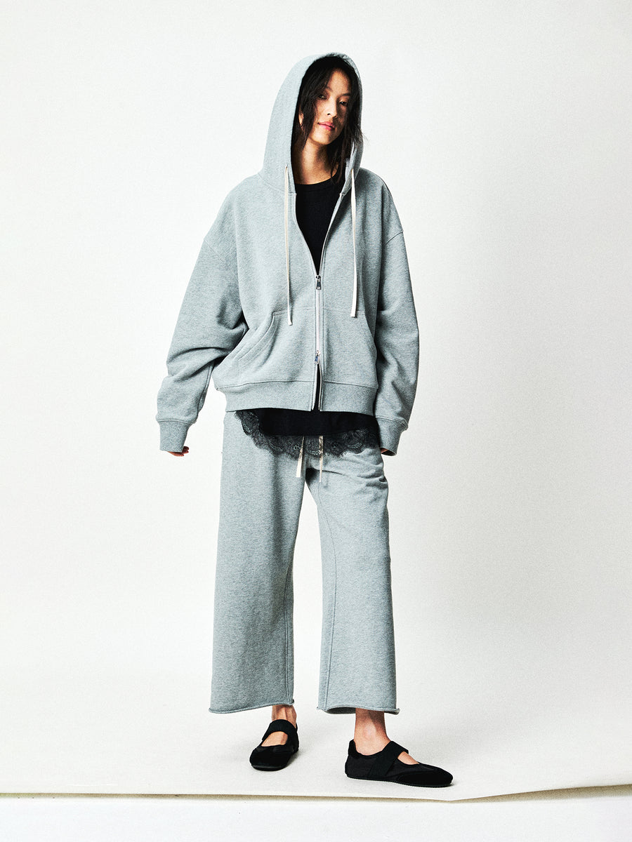 Long-Staple Cotton Loopback Sweatpants, view 3