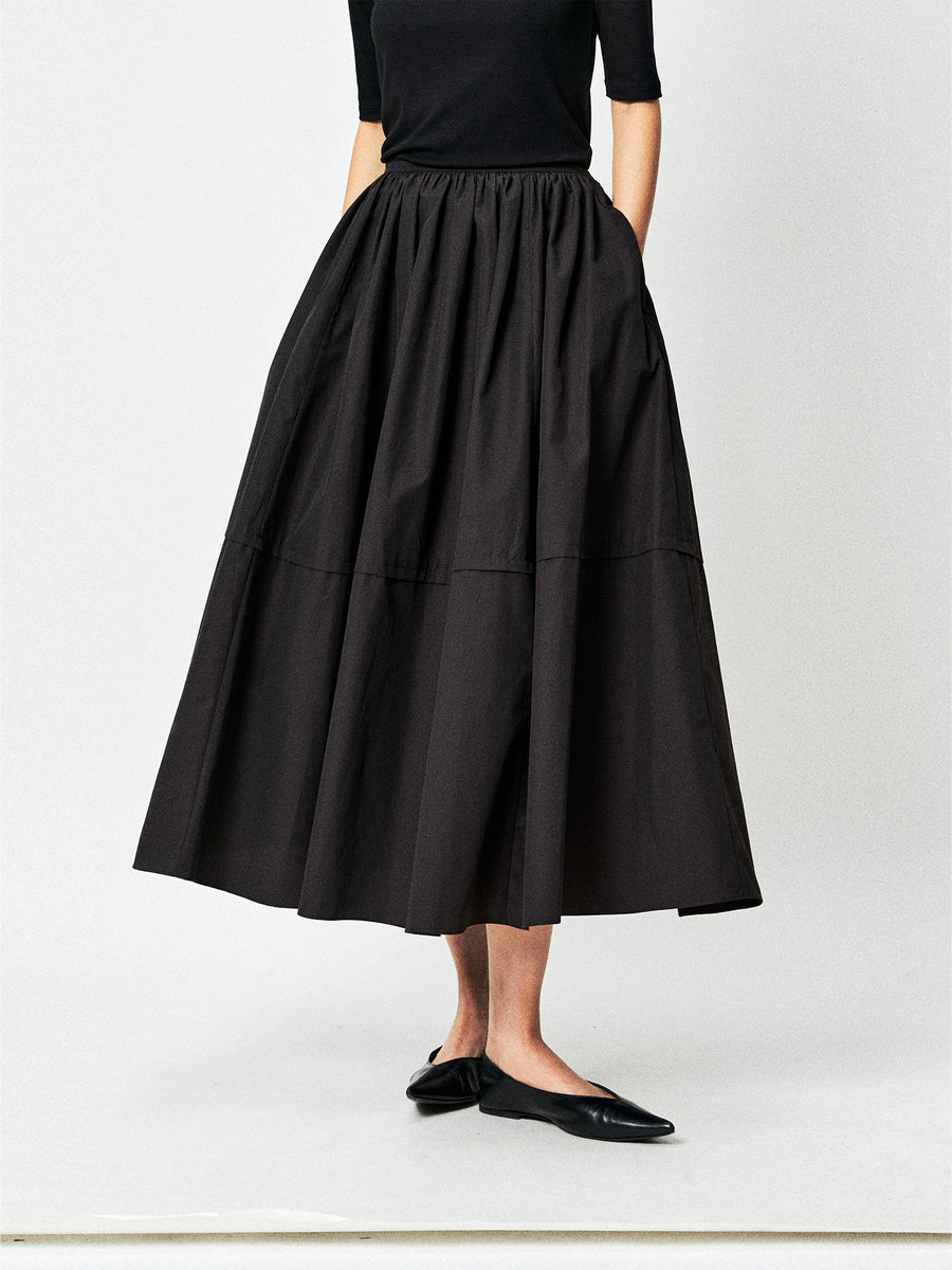 Japanese Silk Blend Taffeta Dress & Skirt