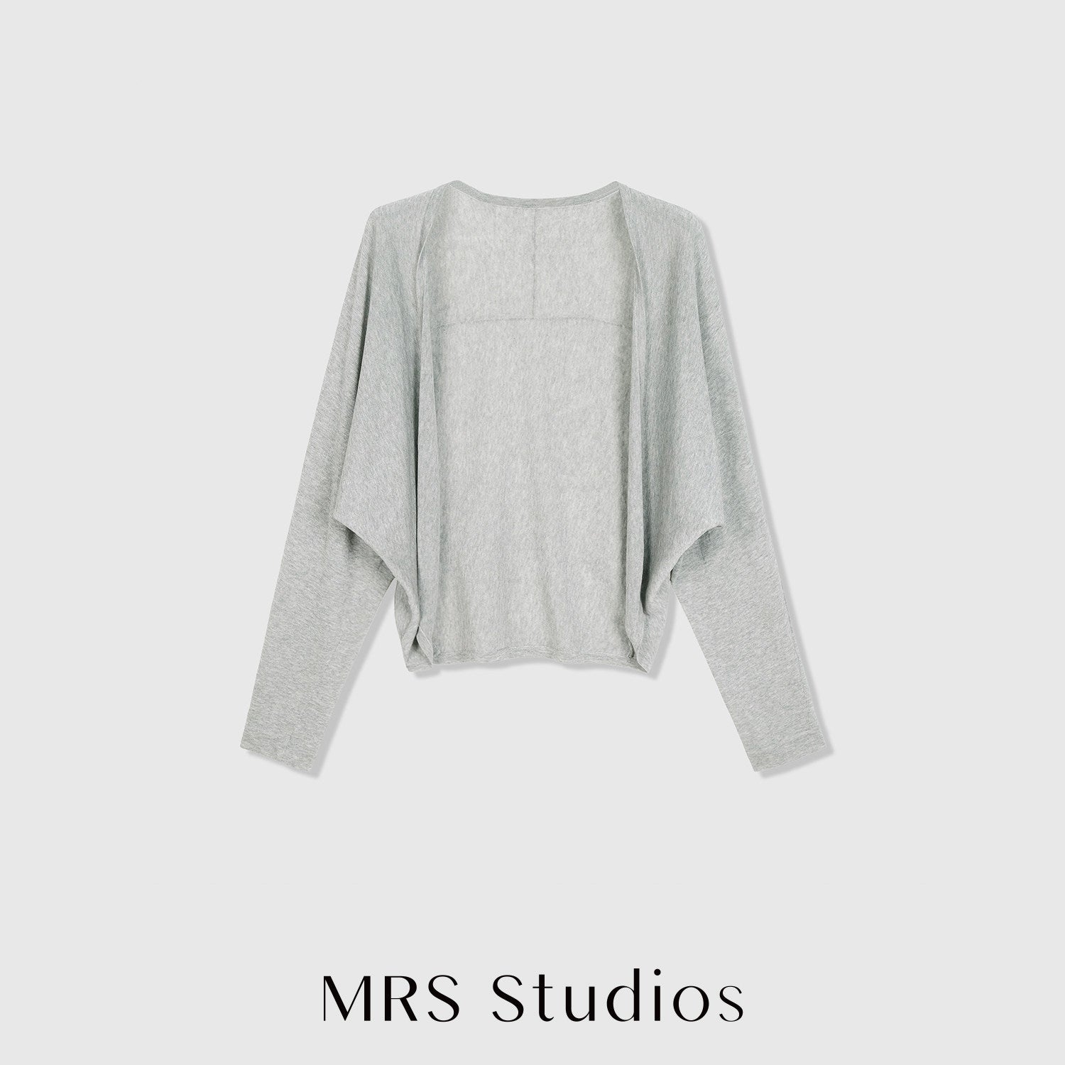 Acetate Cotton Cardigan Vest and Pants Set | Three-Piece Mix-and-Match | U-Neck Vest and Drawstring Pants | Women Set | MRS Studios