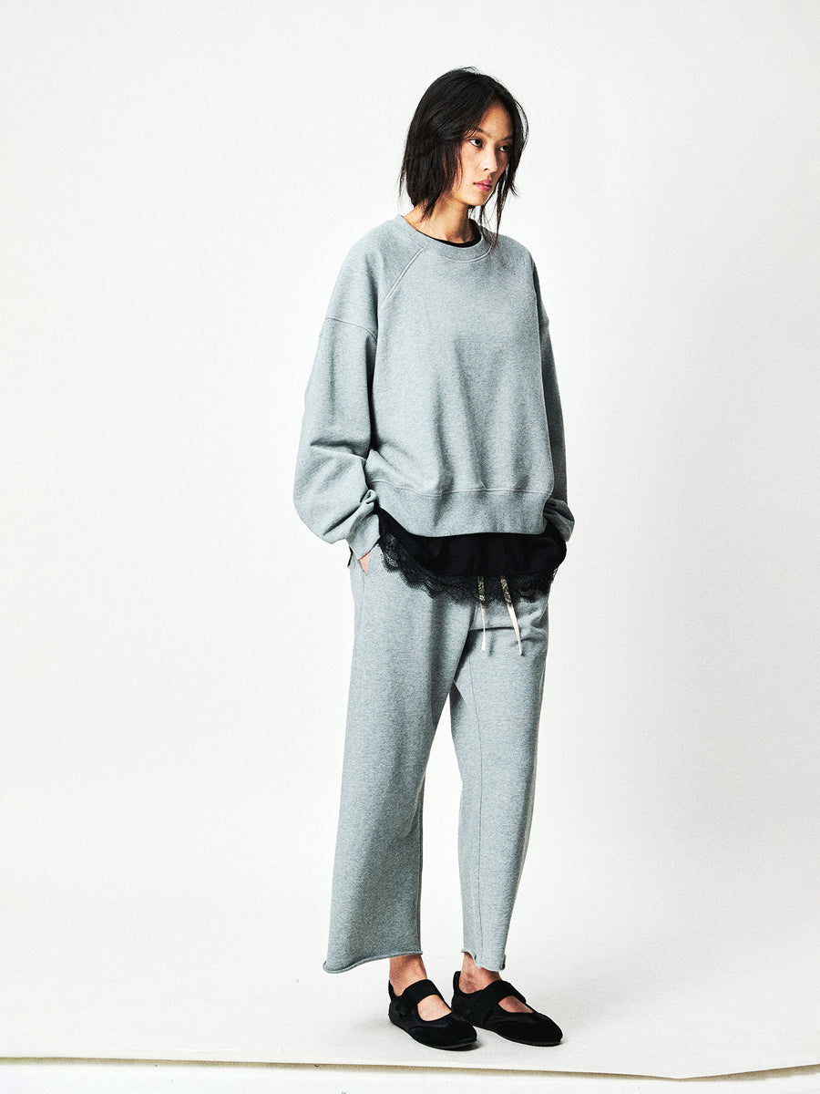 Long-Staple Cotton Loopback Hoodie, Sweatshirt & Sweatpants, view 4