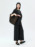 Soft Viscose-Blend Tee, Pant & Skirt Set | Cool-Touch Fluid Drape | Mix-and-Match | Women Set | MRS Studios