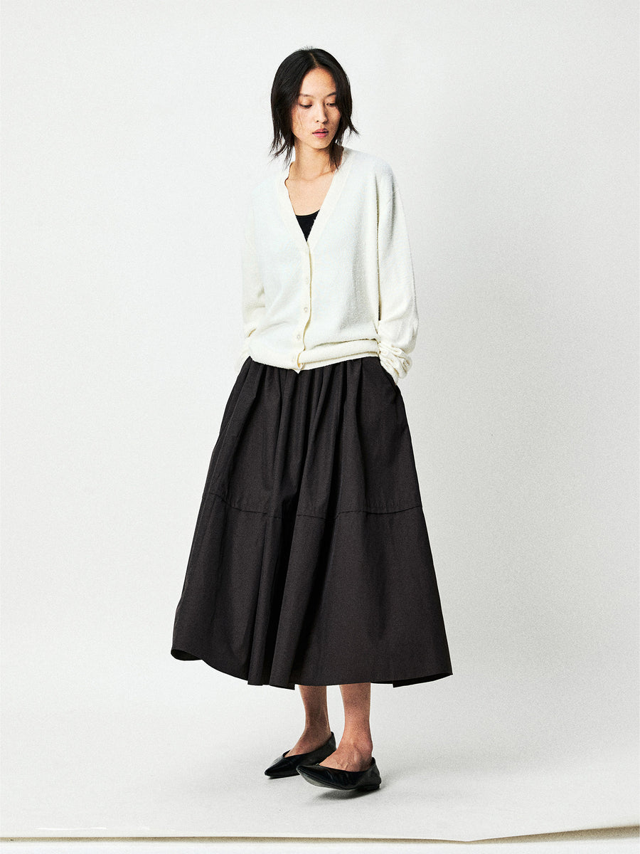 Japanese Silk Blend Taffeta Dress & Skirt, view 5