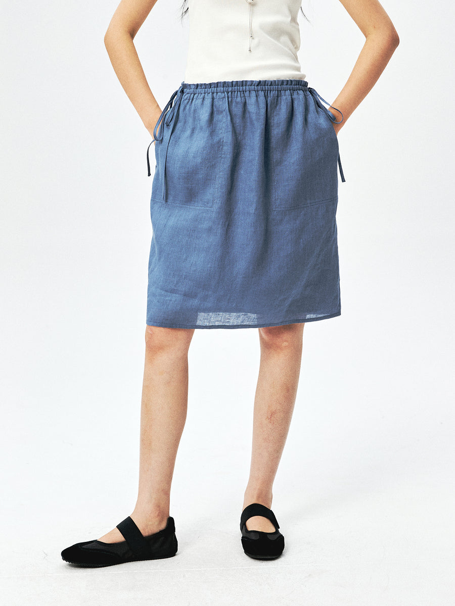 Japanese Linen Shirt, Skirt & Cropped Pants, view 6