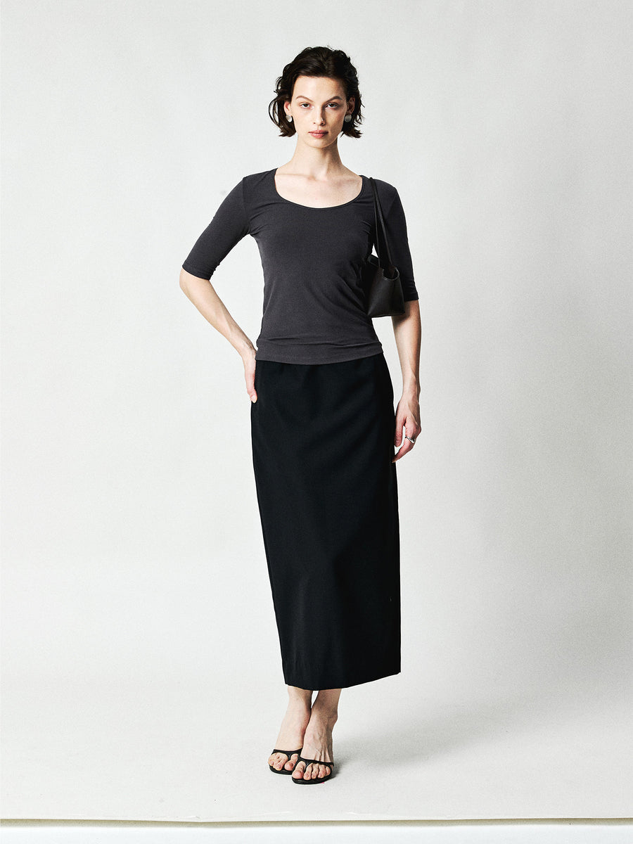 Ribbed Tee, view 5